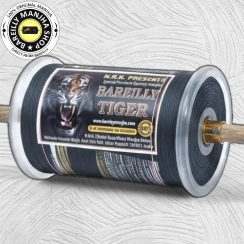 Original Bareilly Tiger Manjha 3 Reel Strong 6 Cord 8400 Image